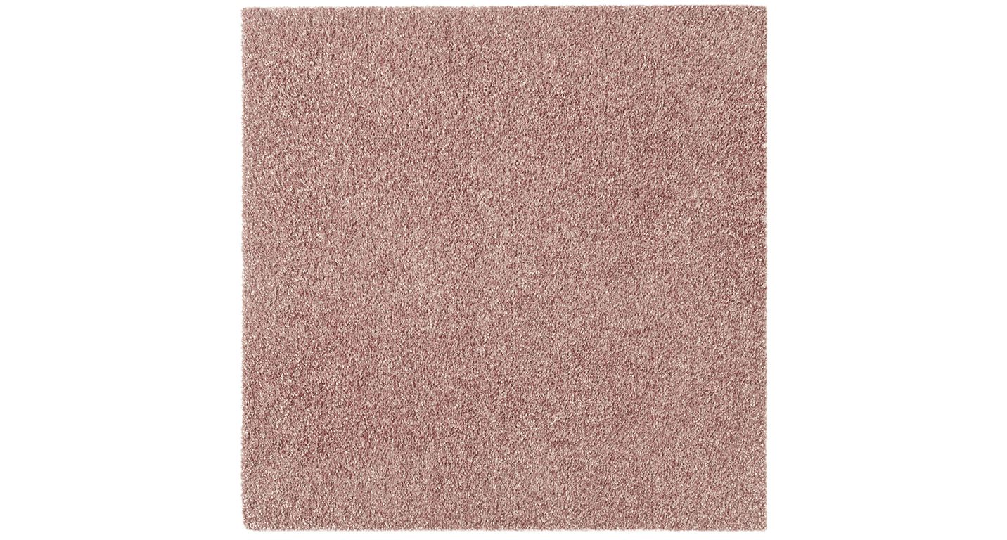 Dalle moquette GRANDIOSE, col bois de rose, dim 50.00 x 50.00 cm