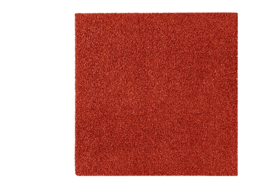 Dalle moquette GRANDIOSE, col orange, dim 50.00 x 50.00 cm