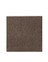 Dalle moquette GRANDIOSE, col chocolat, dim 50.00 x 50.00 cm