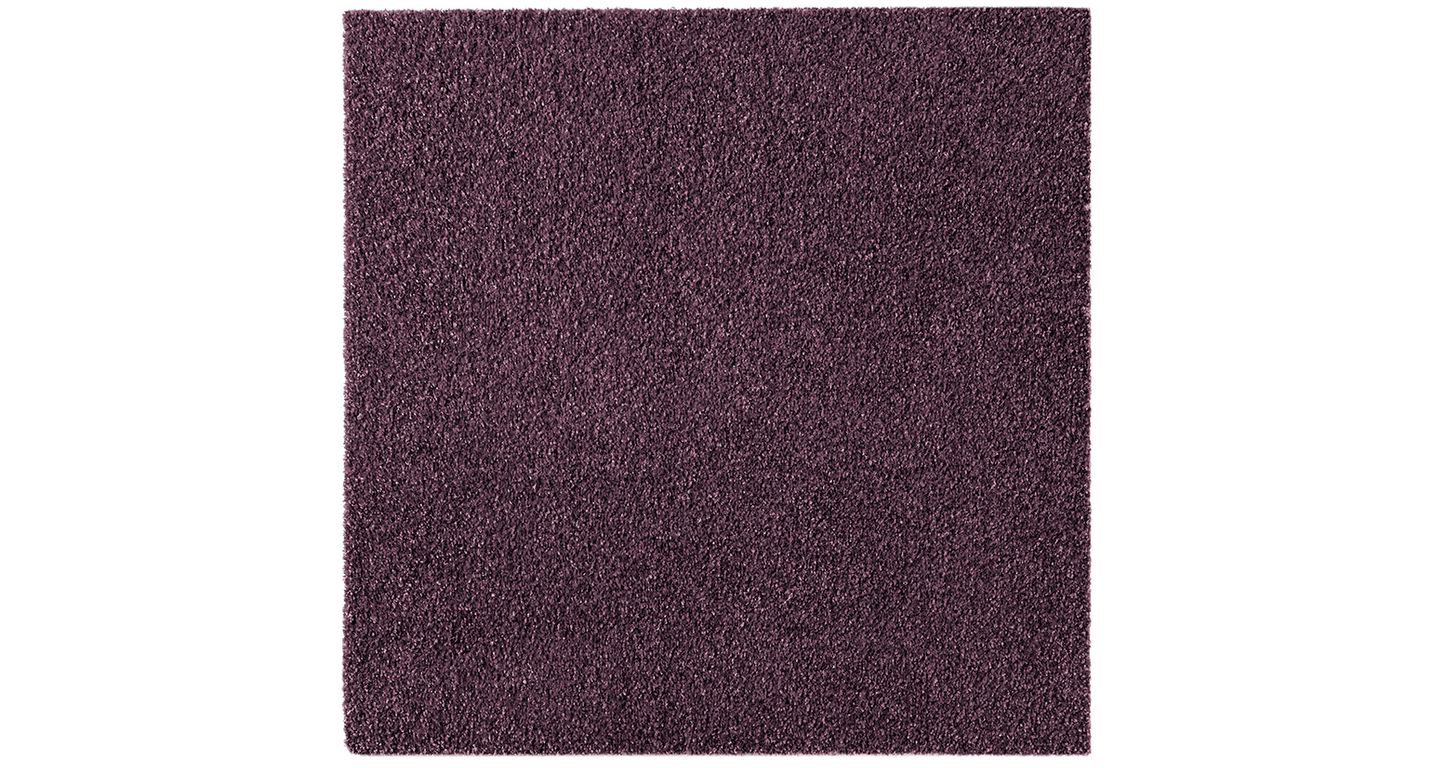 Dalle moquette GRANDIOSE, col violet, dim 50.00 x 50.00 cm