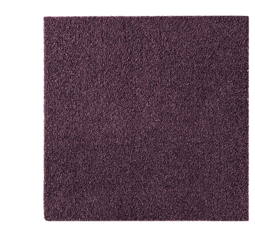 Dalle moquette GRANDIOSE, col violet, dim 50.00 x 50.00 cm