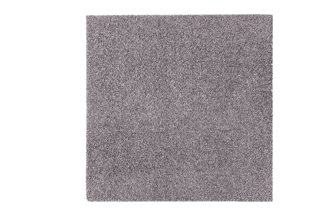 Dalle moquette GRANDIOSE, col gris souris, dim 50.00 x 50.00 cm