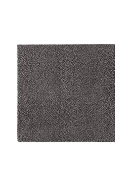 Dalle moquette GRANDIOSE, col gris anthracite, dim 50.00 x 50.00 cm