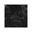 Carrelage CALISSIO MOROCCO NOIR MAT, aspect marbre, dim 59.70 x 59.70 cm