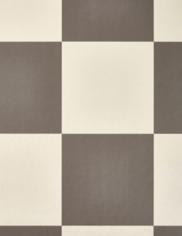 Sol vinyle rouleau BUBBLEGUM2 , Carrelage damier gris et blanc, rouleau 2.00 m