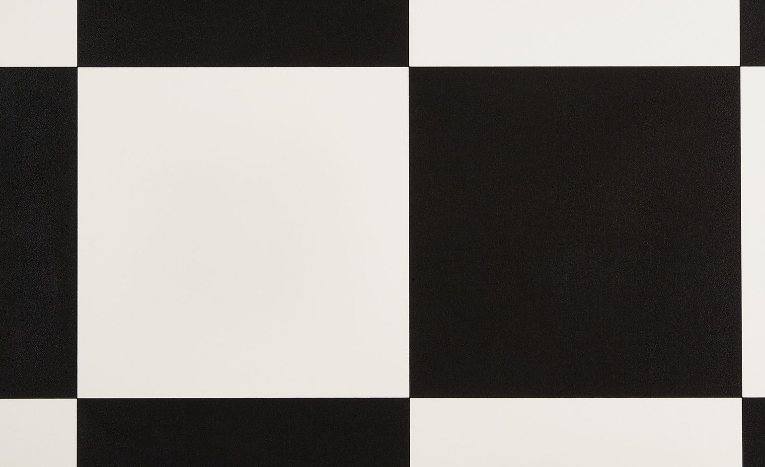 Sol vinyle BUBBLEGUM, motif carrelage damier noir et blanc, rouleau 4 m