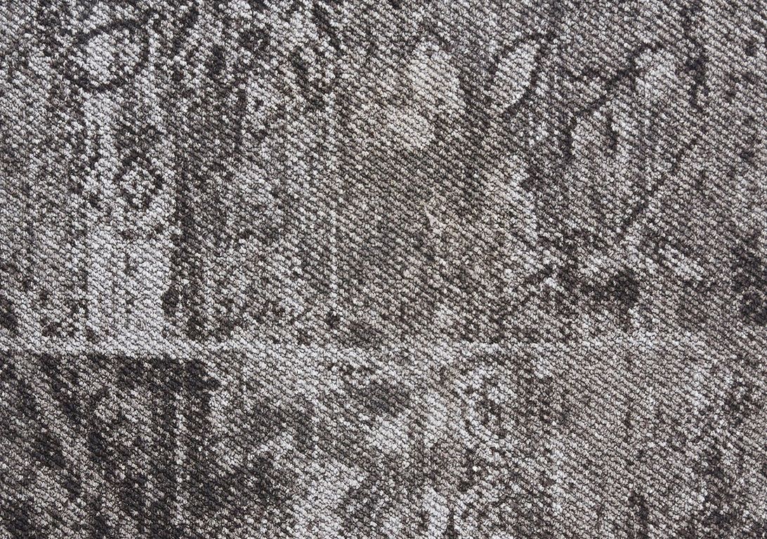 Dalle moquette VINTAGE PATCHWORK, col gris anthracite, dim 50.00 x 50.00 cm