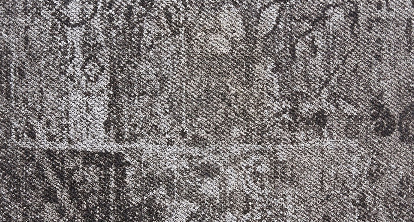 Dalle moquette VINTAGE PATCHWORK, col gris anthracite, dim 50.00 x 50.00 cm