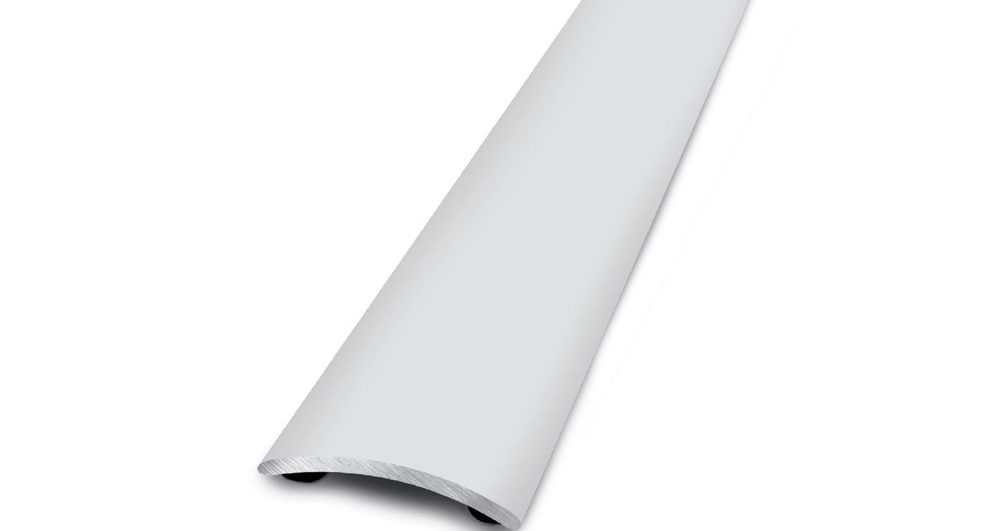 Barre de seuil SEUIL ALU NAT plat, aluminium, décor alu naturel, l.3.00 x L. 270.00 cm