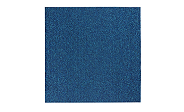 Dalle moquette ALABAMA, col bleu electrique, dim 50.00 x 50.00 cm