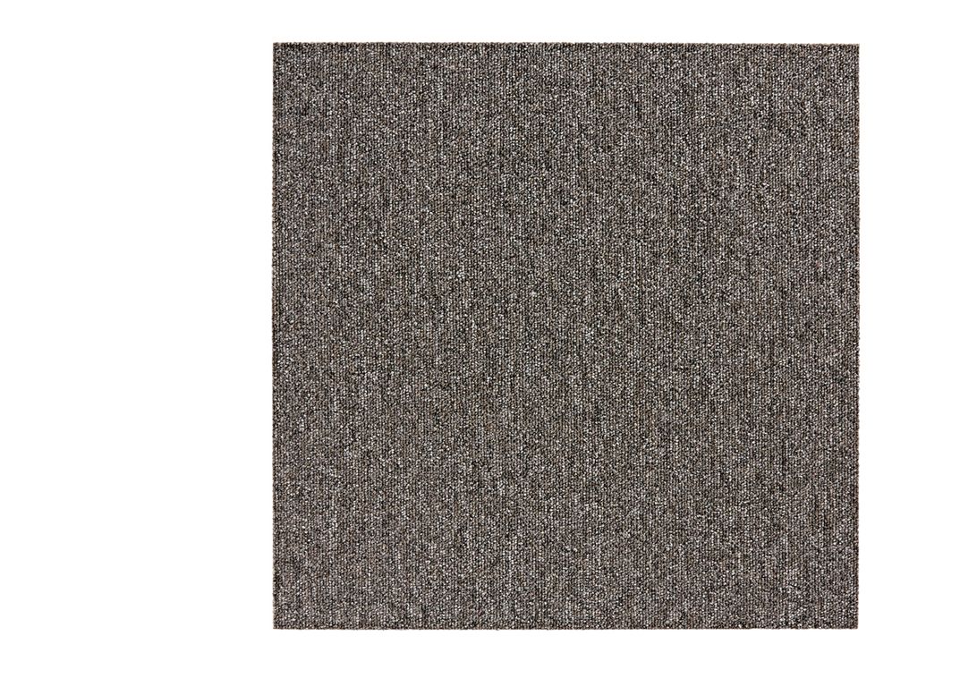 Dalle moquette ALABAMA, col gris nuage, dim 50.00 x 50.00 cm