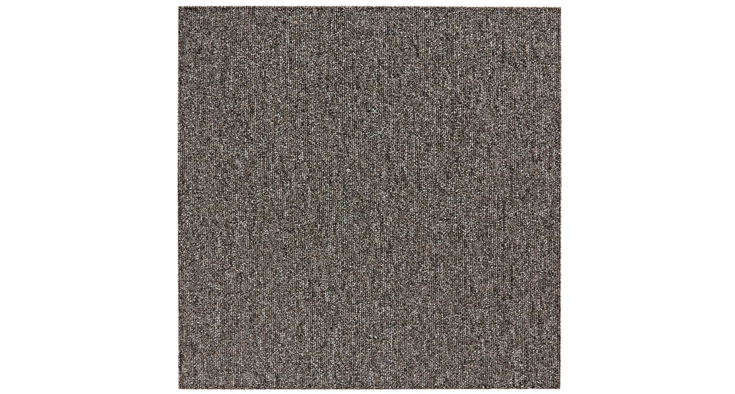 Dalle moquette ALABAMA, col gris nuage, dim 50.00 x 50.00 cm