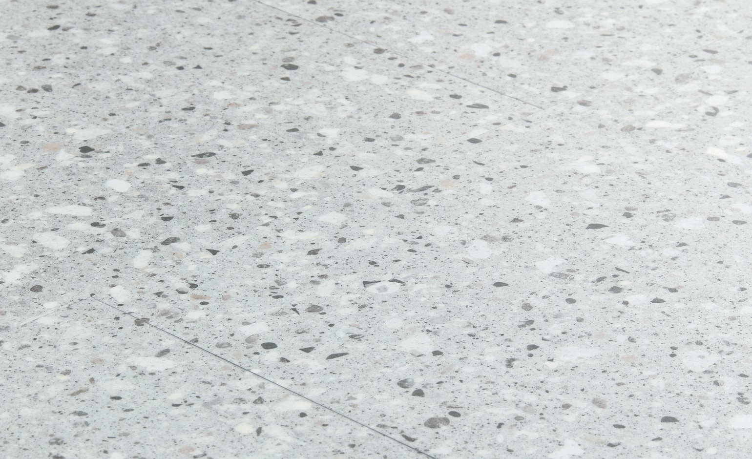 Sol vinyle EASYTREND XL SOLID DALLE Easytrend, Pierre terrazzo gris clair, dalle 45.08 x 90.80 cm