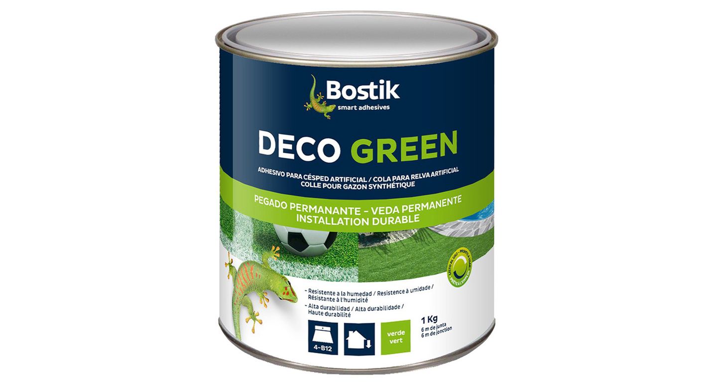Colle Bostik COLLE GAZON SYNTHETIQUE, pour sols Gazon, pour gazon synthétique, 1.00 kg