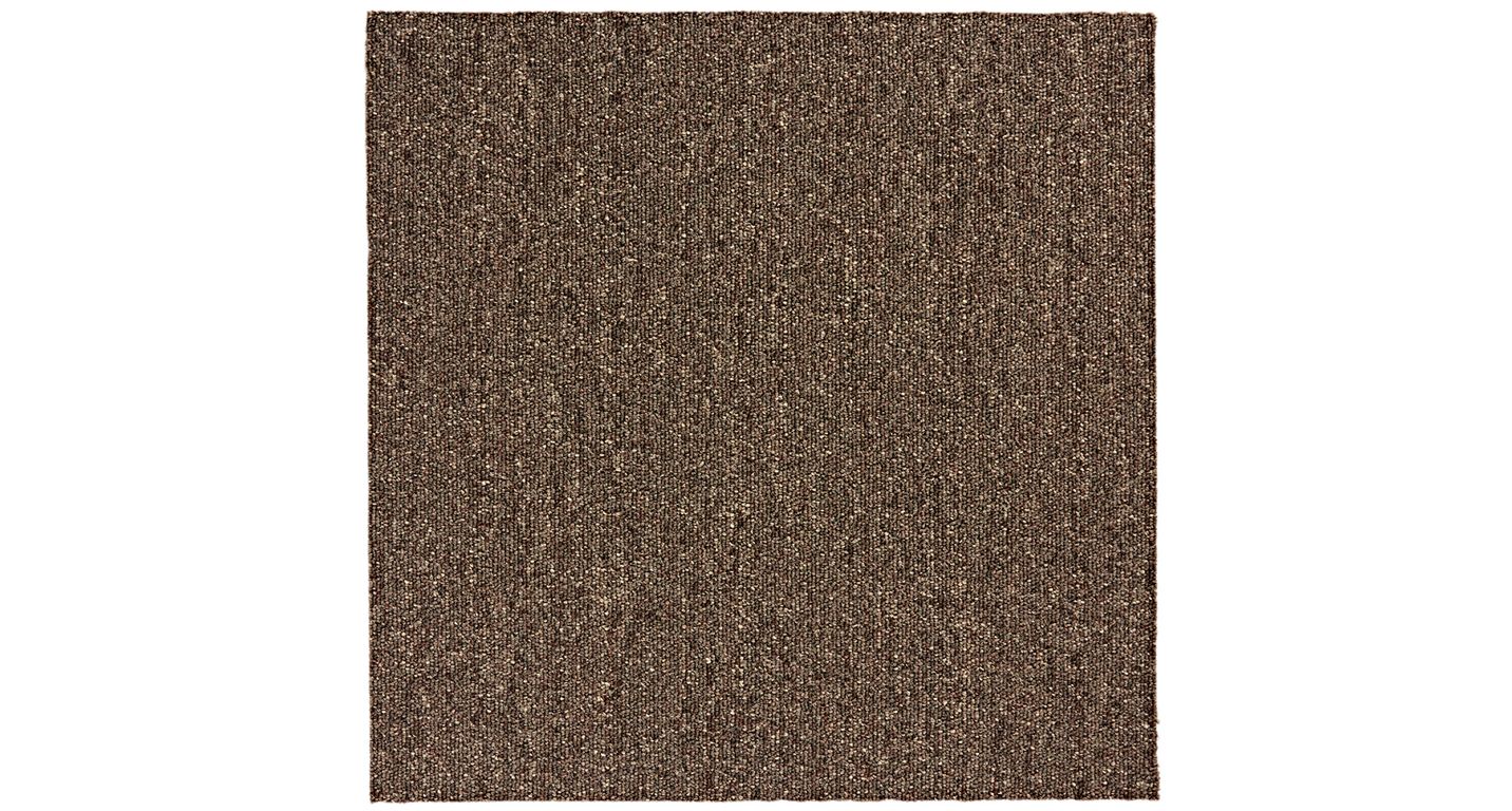 Dalle moquette ARIZONA, col marron, dim 50.00 x 50.00 cm