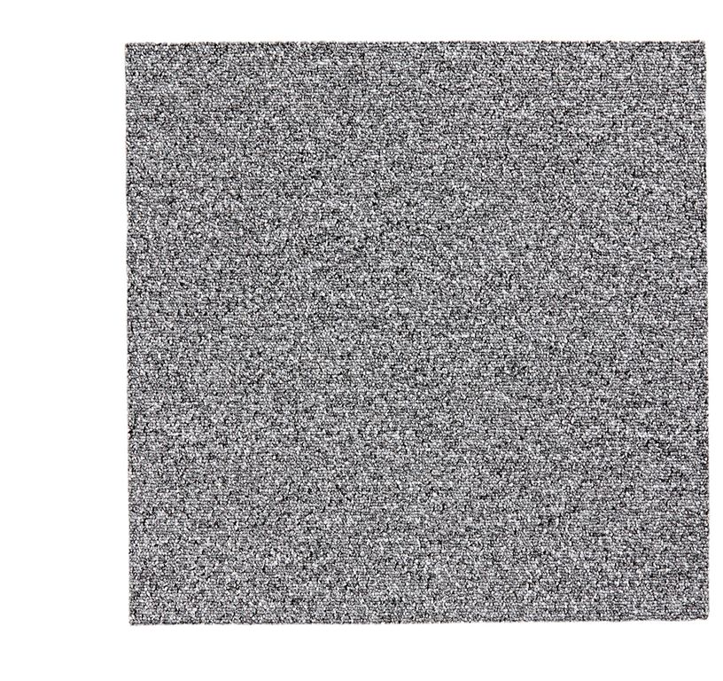 Dalle moquette ARIZONA, col gris souris, dim 50.00 x 50.00 cm