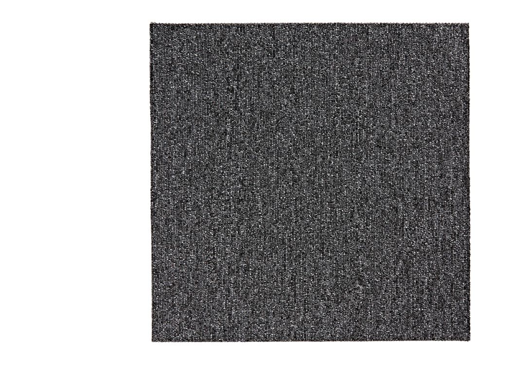 Dalle moquette ARIZONA, col gris anthracite, dim 50.00 x 50.00 cm