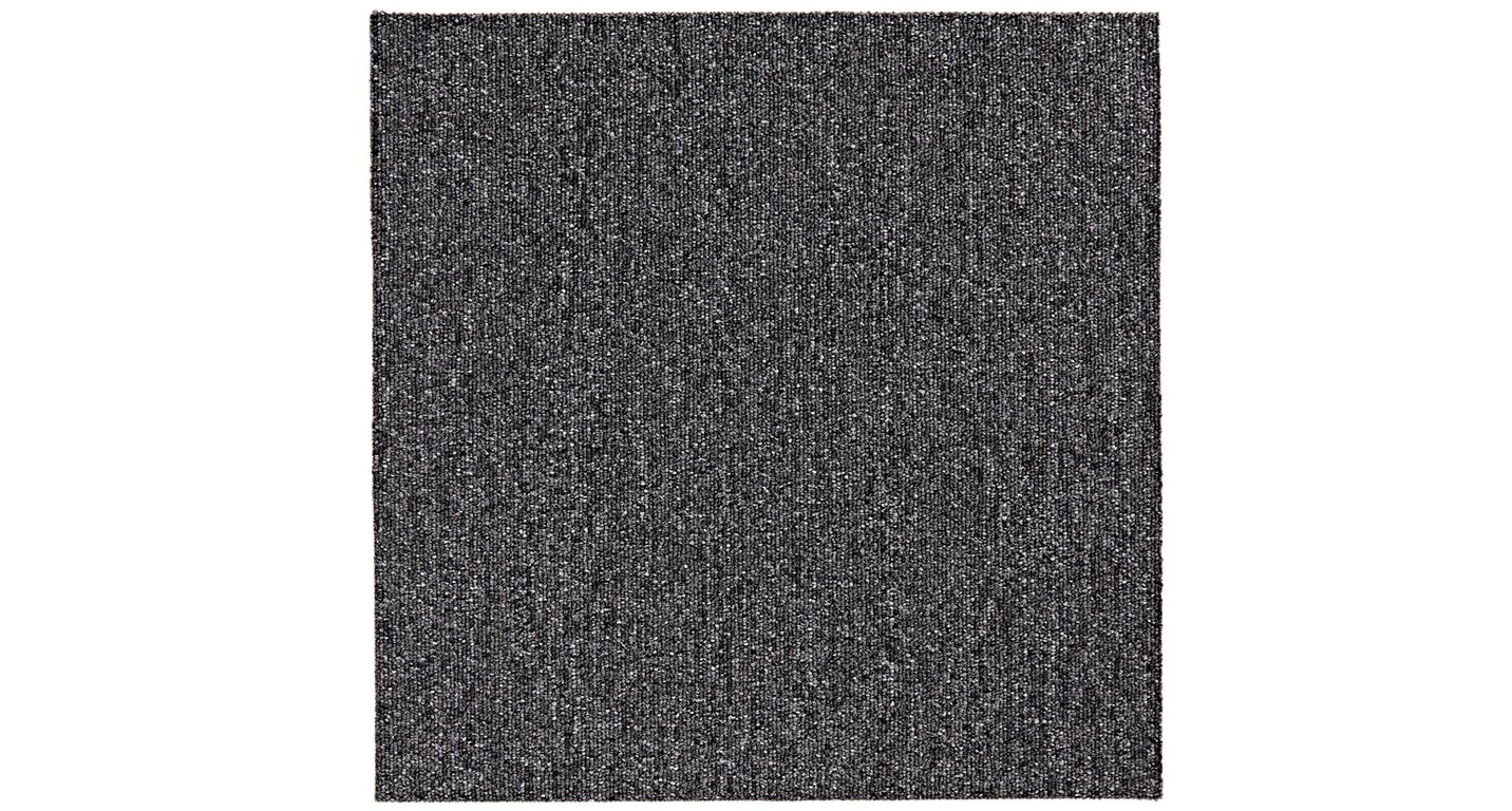 Dalle moquette ARIZONA, col gris anthracite, dim 50.00 x 50.00 cm