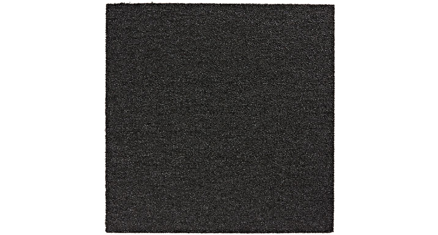 Dalle moquette ARIZONA, col noir, dim 50.00 x 50.00 cm