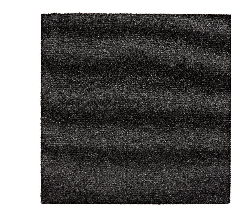 Dalle moquette ARIZONA, col noir, dim 50.00 x 50.00 cm