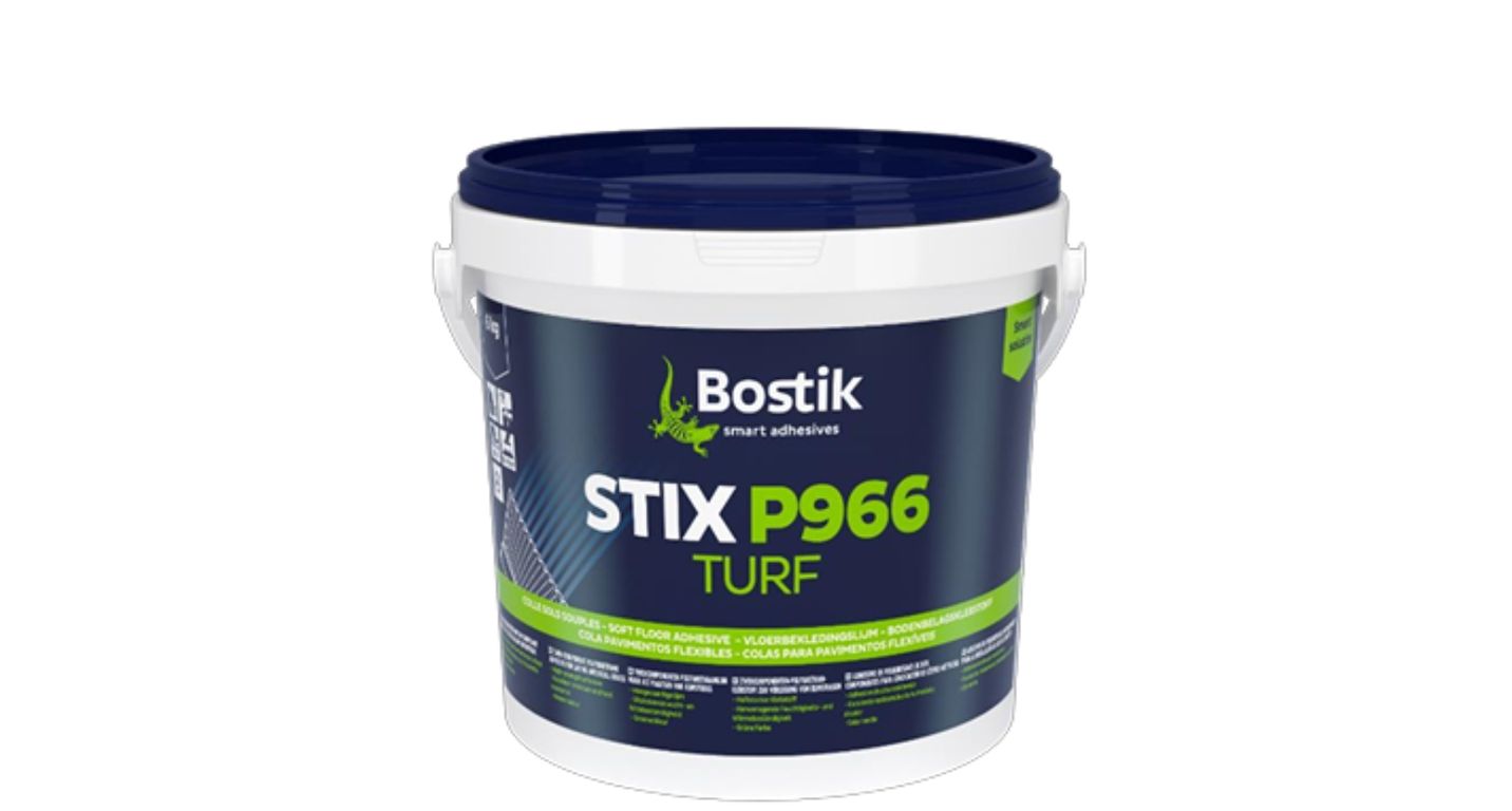 Colle Bostik STIX P966 TURF, pour sols Gazon, usage professionnel, pour gazon synthétique, 6.00 kg