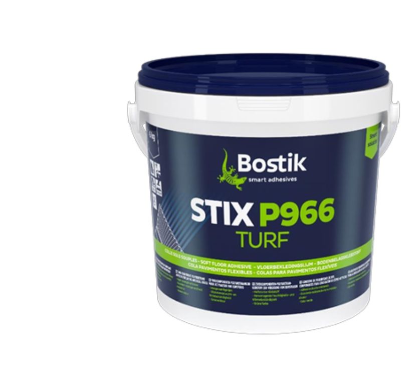 Colle Bostik STIX P966 TURF, pour sols Gazon, usage professionnel, pour gazon synthétique, 6.00 kg