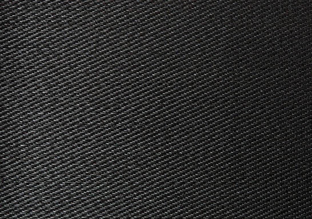 Sol vinyle rouleau NATURELOOK , Textile fibre tissée, noir, rouleau 2.00 m