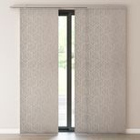 Panneau japonais sur-mesure à partir du tissu ALICANTE Tamisant, , Graphique, Beige