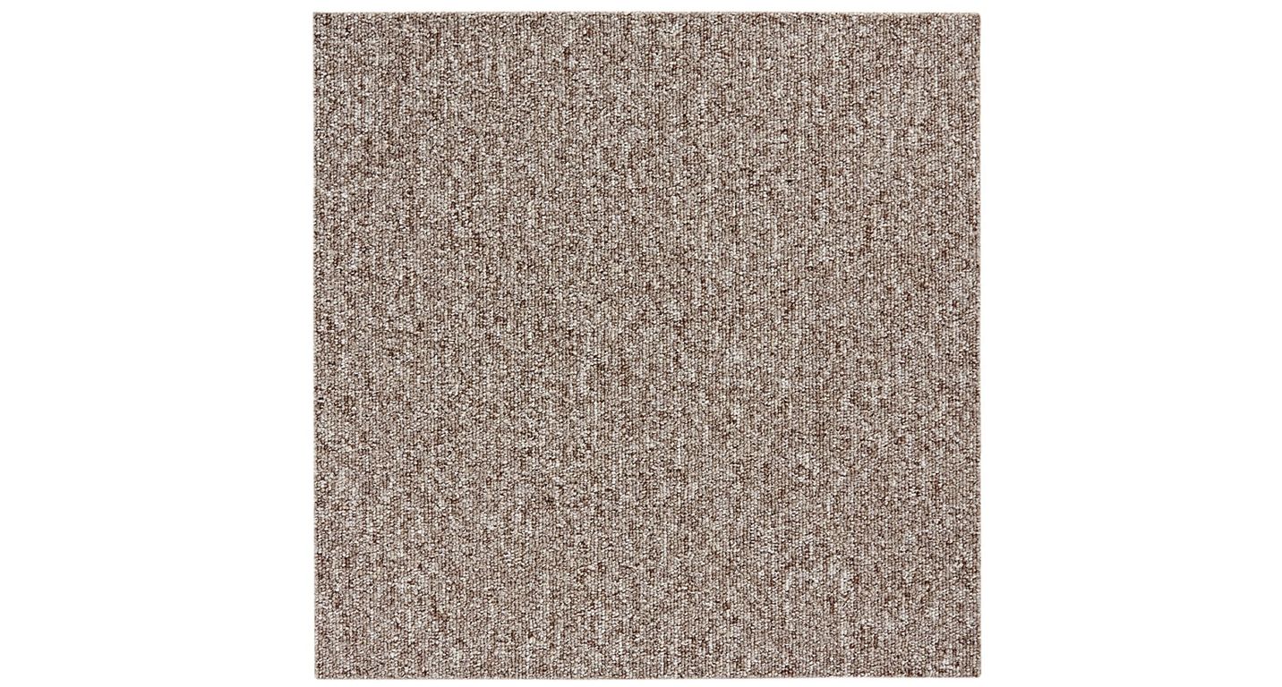 Dalle moquette DIVA DALLE, col beige, dim 50.00 x 50.00 cm
