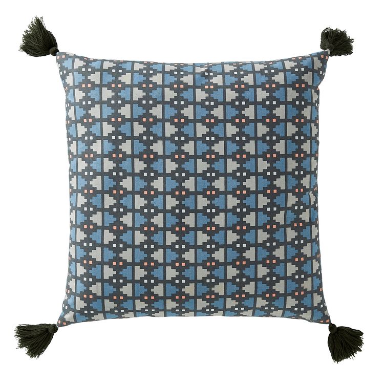  IKAT, BLEU, 0.45 x 0.45 cm