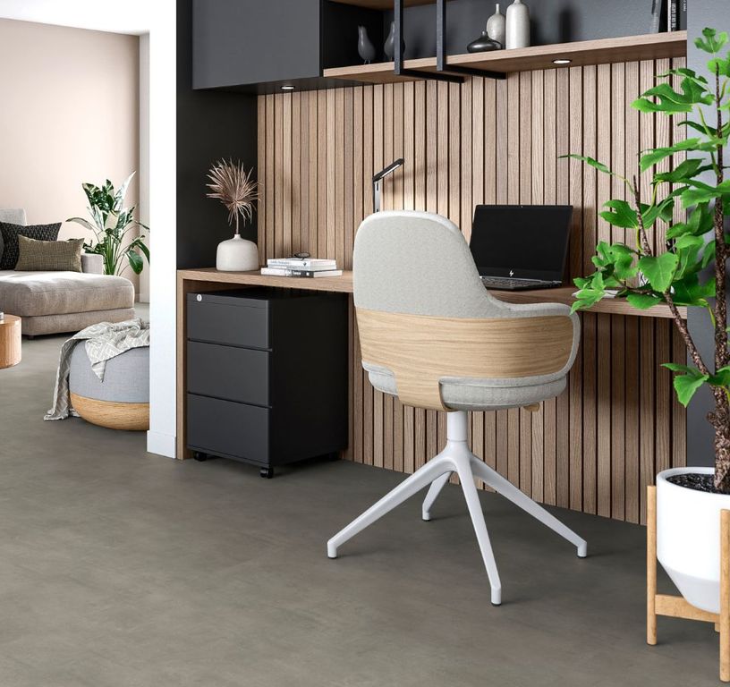 Sol vinyle rouleau PROJECT Tarkett, Béton béton moyen, rouleau 4.00 m