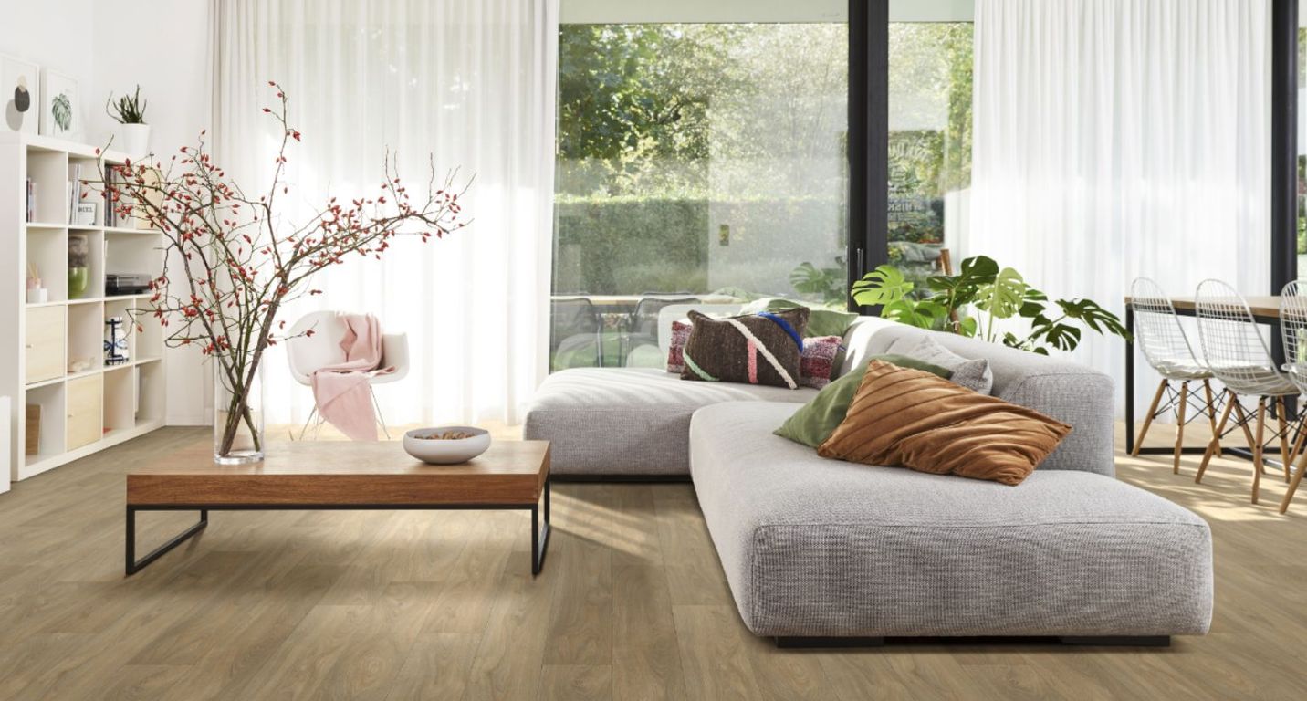 Sol vinyle rouleau BLACKTEX , Bois naturel, rouleau 4.00 m