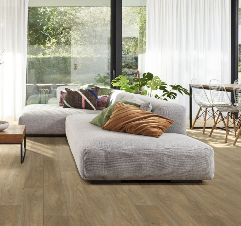 Sol vinyle rouleau BLACKTEX , Bois naturel, rouleau 4.00 m