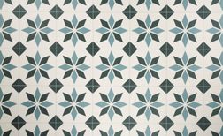 Sol vinyle rouleau STUDIO , Carreaux ciment bleu, rouleau 4.00 m