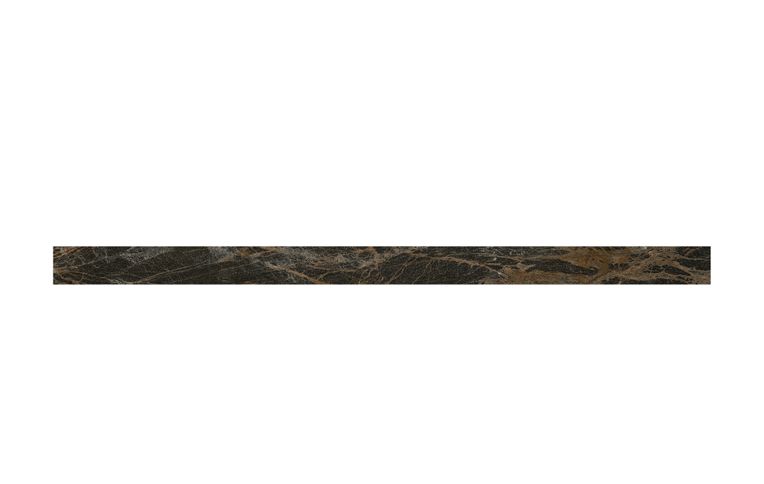 Plinthe carrelage JAKA MARRON PLINTHE, aspect marbre 7x120cm, h 7.00 x L 120.00 cm