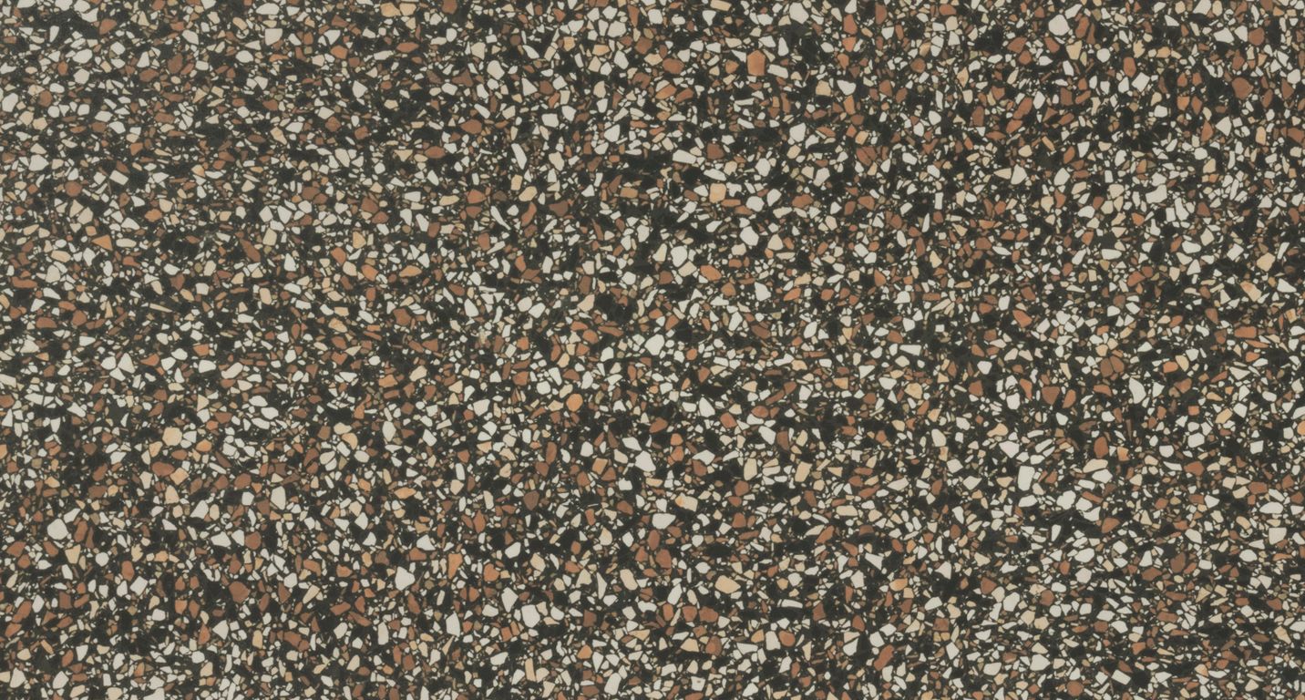 Sol vinyle rouleau MOONLIGHT , Pierre multicolore, rouleau 4.00 m