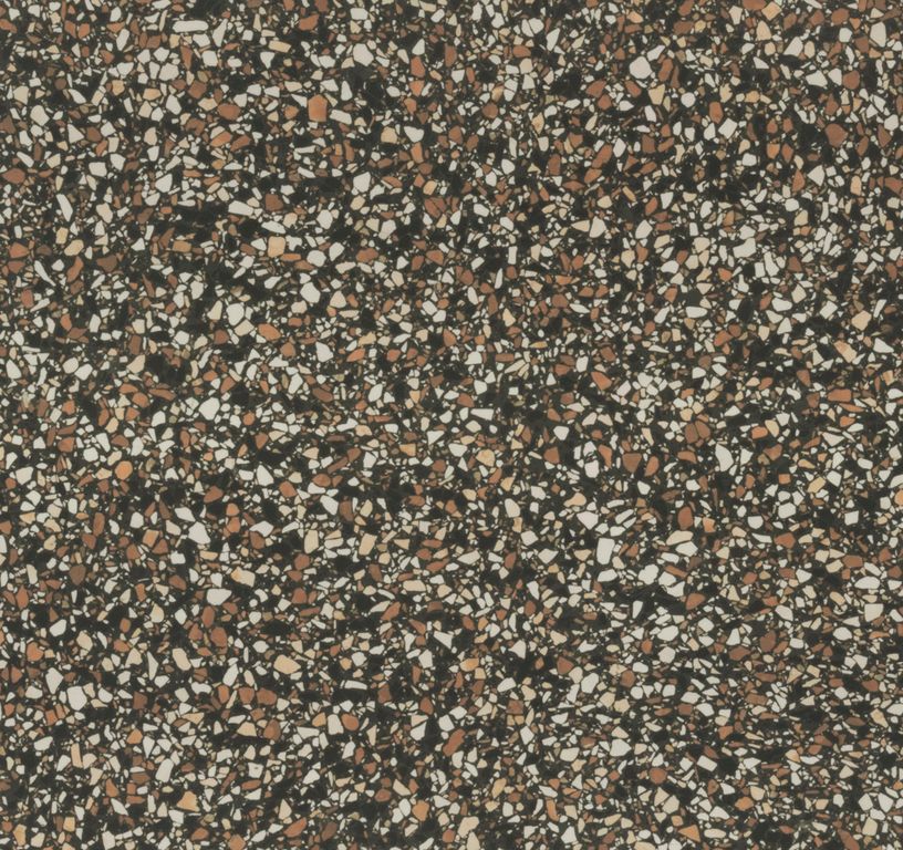 Sol vinyle rouleau MOONLIGHT , Pierre multicolore, rouleau 4.00 m