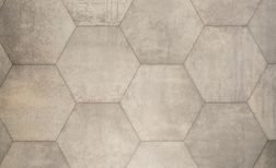 Sol vinyle rouleau MOONLIGHT , Carrelage gris taupe, rouleau 4.00 m