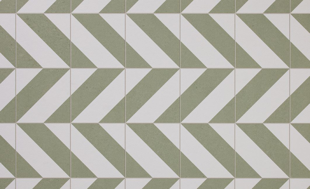 Sol vinyle rouleau MOONLIGHT , Motif menton vert, rouleau 4.00 m