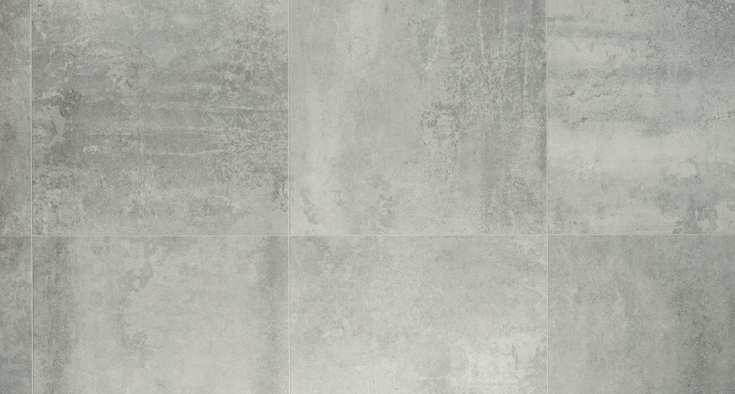 Sol vinyle rouleau MOONLIGHT , Carrelage gris, rouleau 4.00 m