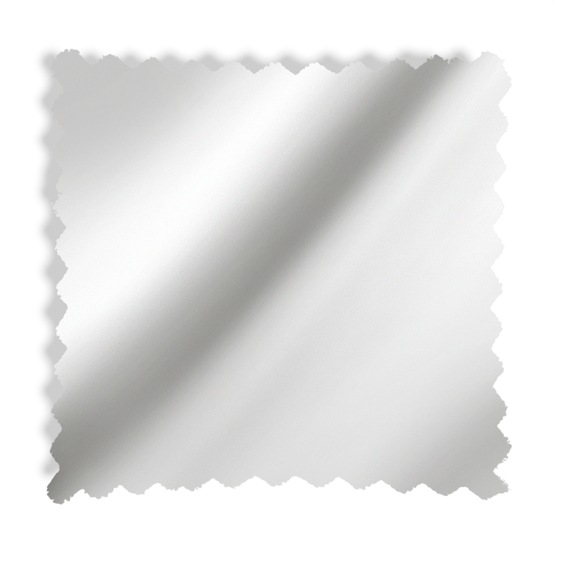 Coussin sur-mesure à partir du tissu CHINTZ , , uni/faux uni, blanc