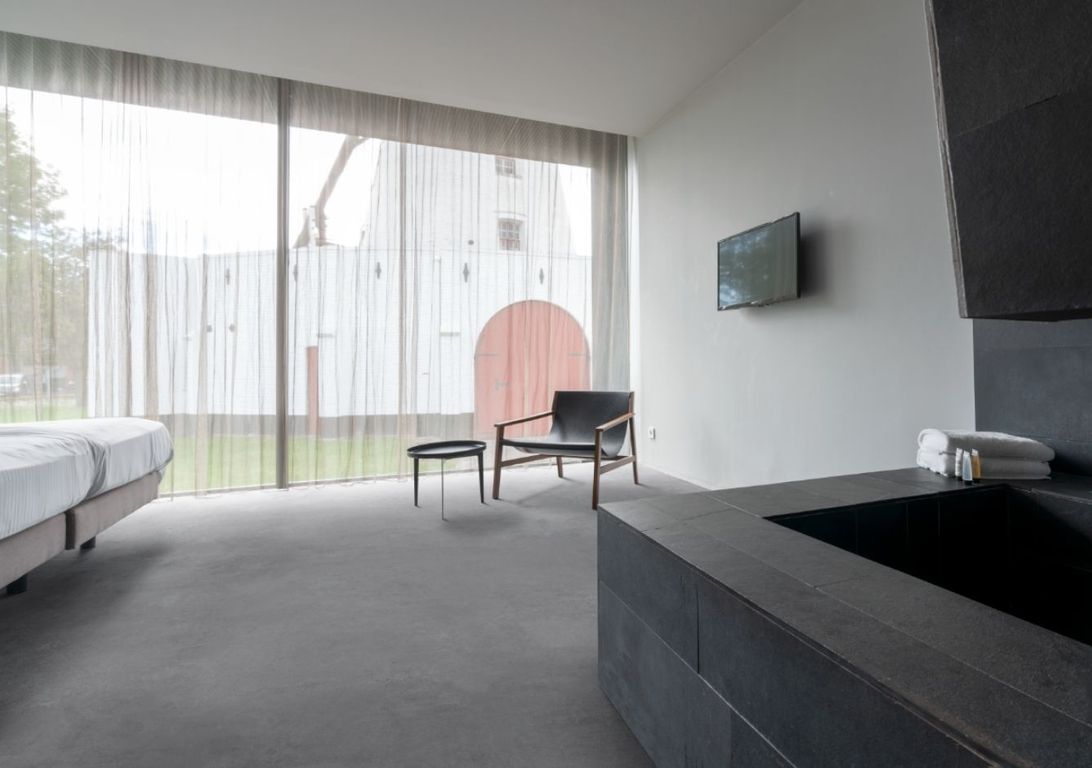 Sol vinyle rouleau SONIPRO , Béton gris moyen, rouleau 4.00 m