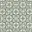 Sol vinyle rouleau TRENTO , Carreaux ciment floral vert , rouleau 4.00 m