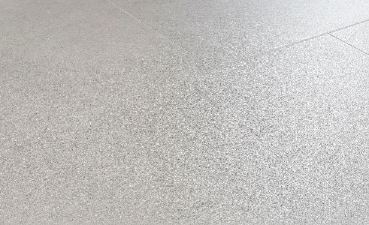 Sol vinyle EASYTREND PLUS DALLE Easytrend, Béton clair, dalle 32.40 x 65.50 cm