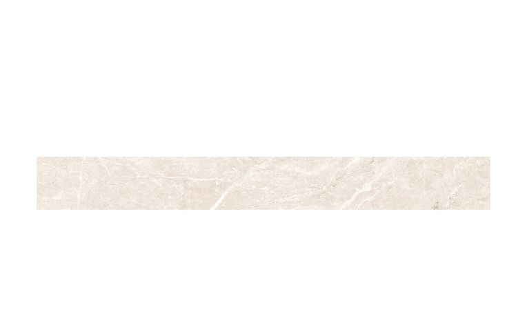 Plinthe carrelage SEMPO BLANC PLINTHE, aspect marbre 7x60cm, h 7.00 x L 60.00 cm