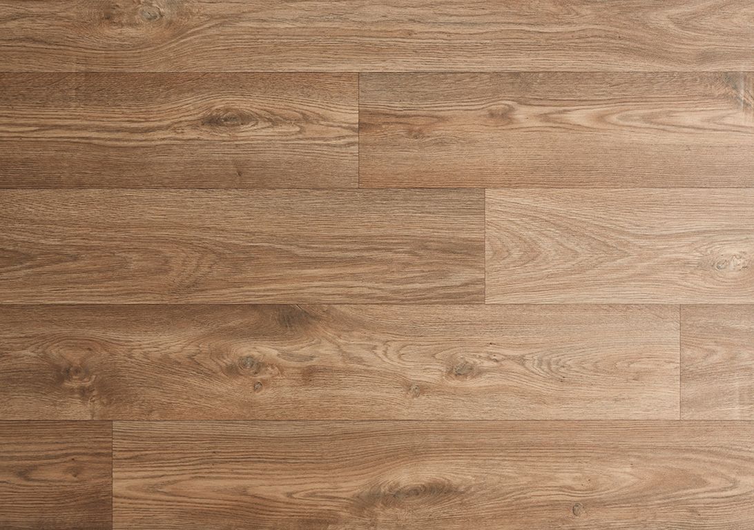 Sol vinyle rouleau TEXMARK , Bois chêne brun, rouleau 4.00 m