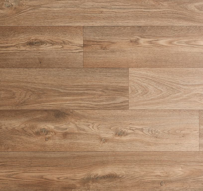 Sol vinyle rouleau TEXMARK , Bois chêne brun, rouleau 4.00 m