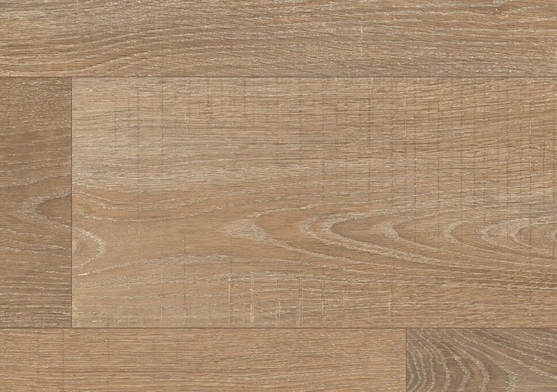 Sol vinyle rouleau TEXMARK , Bois scié naturel, rouleau 4.00 m