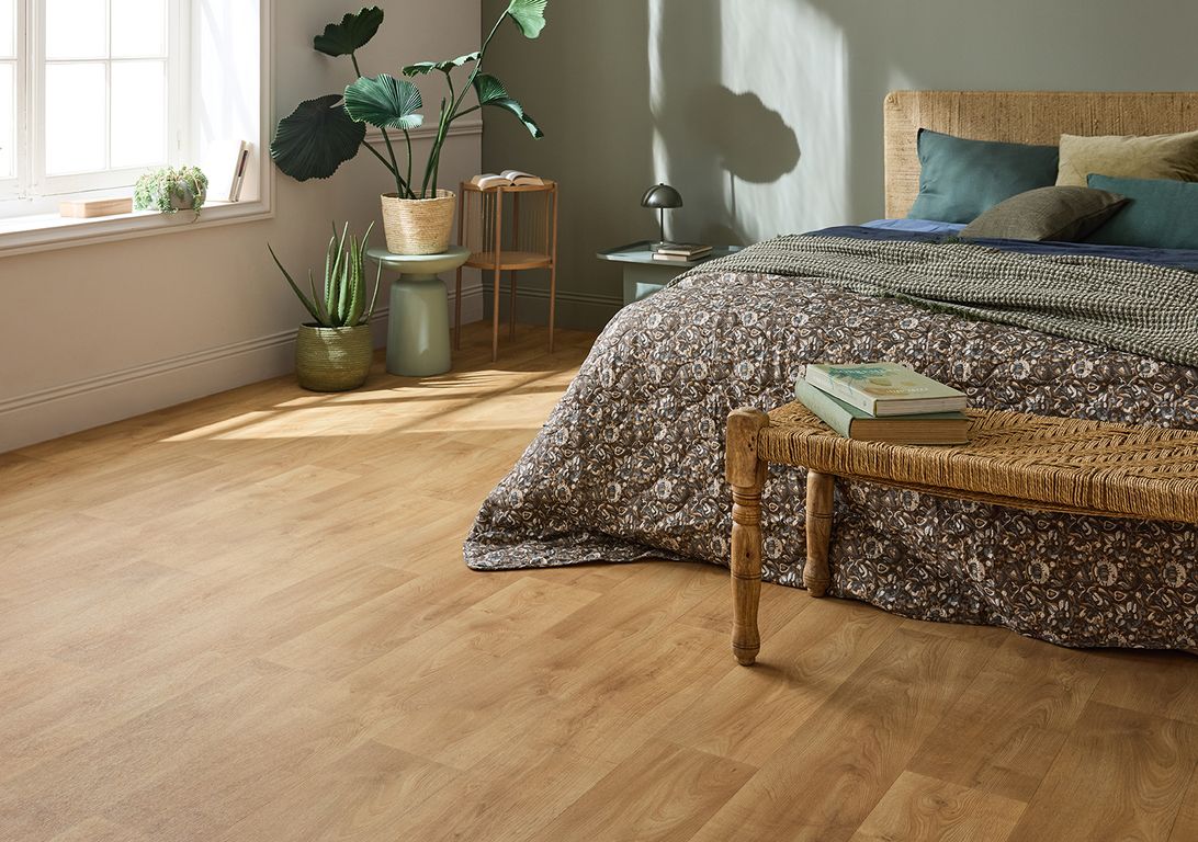 Sol vinyle rouleau COSMOLIKE , Bois chêne prestige, rouleau 4.00 m