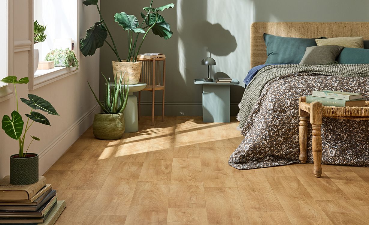 Sol vinyle rouleau COSMOLIKE , Bois chêne prestige, rouleau 4.00 m